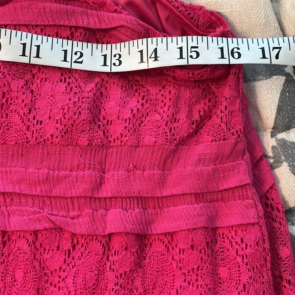 ⭐️Baeverly,Fun,Fantastic,Fuscia Dress, Super Soft,Adjustable Length,EUC,Size M - Picture 13 of 14